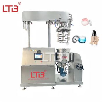Hot Sale Hydraulic Lifting Liquid Highlighter Blush Cream Mascara Lip Oil Eye Essence Vacuum Homogenizing Making Stirring Reactor Make-up Product Emulsifier - LTB Machinery Co.,ltd - China