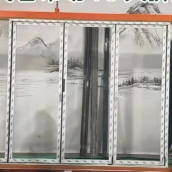 Bulk Order Double Glazed Patio Folding Doors Accordion Bifolding Aluminum Glass Door - Qingdao Luqing Jiayu Metal Products Co., Ltd - China