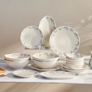 New Bone China Tablewae Dinnerware Porcelain Dinner Set Origin China Model NO. CT1360 Certification FDA Trademark Ceratech - Ceratech Trading Limited - China