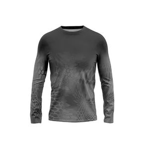 Custom Made Sublimation Mesh Breathable Long Sleeve Outdoor Shirts No Limit Design Fishing Wear - Guangzhou Coton Sportswear Co., Ltd. - China