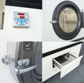 Industrial Laundry Clothes Drying Machine Tumble Dryer Gain 1.1-2.1 Frame Aluminum Usage Household Model NO. HG-100 HS Code - Shanghai Flying Fish Machinery Manufacturing Co., Ltd. - China