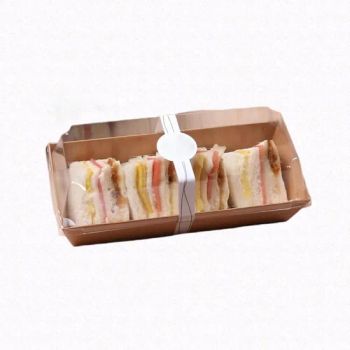 Disposable Picnic Lunch Box Tiramisu Sushi Sandwich Paper Box - Hefei Baide Packaging Technology Co., Ltd. - China
