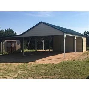 SC227 Prefab Steel Car Garage Carport Portable Metal Garage Self Storage Shed - Tianjin Weiming Industrial & Trading Co., Ltd. - China