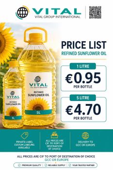 sunflower oil – product photo, Pure Sunflower Oil products found from trusted suppliers, wholesalers, manufacturers & exporters Listing