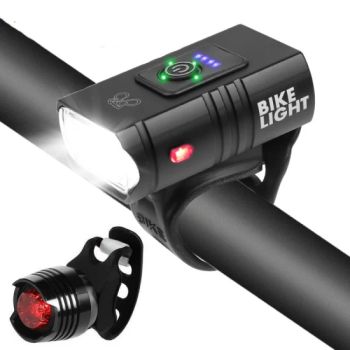 New 2t6 Bright Light Bicycle Light USB Rechargeable Built-in Battery with Power Display Bicycle Light - GOOD SELLER CO., LTD - China