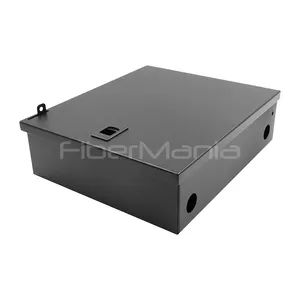 Fiber Optic Wall Mount Enclosure Loads 2 LGX SC 6 Ported Adapter Panels for Fiber Termination with Hot Sale Cost Performance - Shenzhen FiberMania Technology Co., Ltd. - China