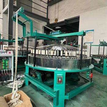 Cotton Ribbons Machine Band Knitting Computerized Flexible Fancy Lace Braiding Machine - Ningbo Credit Ocean Machinery Electron Co., Ltd. - China