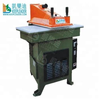 Swing Arm Cutting Machine for Leather Textile Fabric Hydraulic Swing Arm Die Press Clicker of Hydraulic Clicking Press Die - Shenzhen Keepleader Machinery Co., Ltd. - China