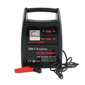 6V/12V 108W Lead-Acid Portable Car Battery Charger Color Black MOQ 500 PCS Sample Available Model NO. 307017 Warranty 12 - Shanghai Anma Industry Co., Ltd. - China