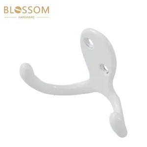 Minimalist Black Zinc Alloy Coat Hooks - Wardrobe/Furniture Hardware - Fits Fitting Rooms & Walls - Guangdong Blossom Hardware Co., Ltd - China