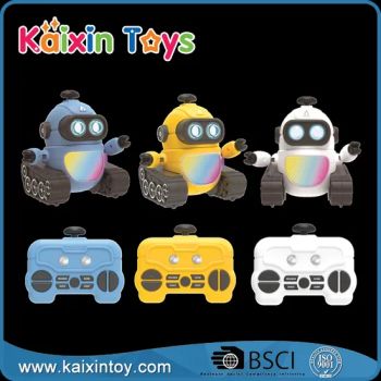 2.4G Robot Toys - Kids Toys Rechargeable RC Robots, Remote Control Toy with Auto-Demonstration, Flexible Head & Arms, Dance Moves, Music, Shining LED Eyes - Shantou Kaixin Trading Co., Ltd - China