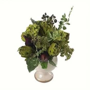 Wholesale Artificial Artichoke Hydrangea Flower Plant Arrangement Other Decorative Flowers Plants Homedecor - GOOD SELLER CO., LTD - China
