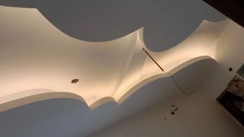Designer Gypsum False Ceiling Services With Material Material Gypsum Model Customized Ceiling Type Gypsum Design Type - Tara Interiors - India