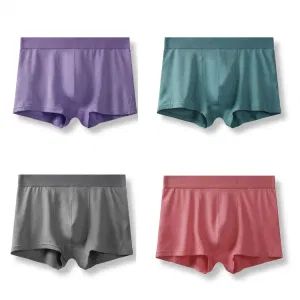 Mens Briefs NL-949 Cotton Spandex Plaid Striped 1Y Anti-Bacterial 15D MOQ100 - JinJiang Nilong Group Co., Limited - China