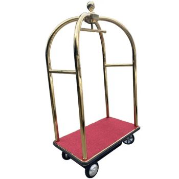 Electric 4-Wheel Hotel Trolley Efficient Solution for Luggage Transportation Powered Electric Luggage Cart - Guangzhou Nanjie Machinery Manufacturing Co., Ltd. - China