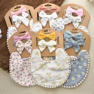 Super Absorbent Baby Muslin Bibs Newborn Feeding Bibs Girl and Boy 0-3years Old Baby Drool Bibs - Jiangxi USBETTAS Maternal and Child Products Co., Ltd - China
