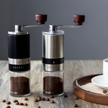 Commercial Mini Coffee Bean Grinder Portable Hand Espresso Cafe Manual Coffee Grinders - Ningbo YoungHunter industrial and trading Co.,Ltd - China