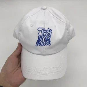 Kids Dad Hat with Embroidery Logo, Custom Dad Hats for Kids Babies, White Black Color Unstructured Baseball Cap - Baoding Yukaihe Clothing Import & Export Co., Ltd. - China