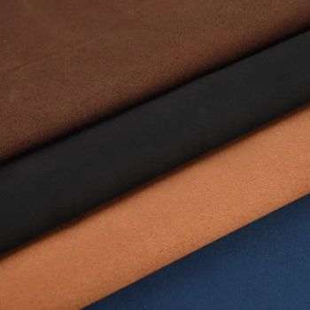 100% Polyester Tricot Suede Fabric 200-340GSM Plain GOAT 50M/Roll MOQ1000 25-30D - Huzhou Xirun Textile Technology Co., Ltd. - China