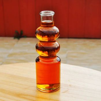 Gourd Shape Spirit Liquor Beverage Clear Creative Design Glass Bottle - Rizhao Baibo Packaging Co., Ltd. - China