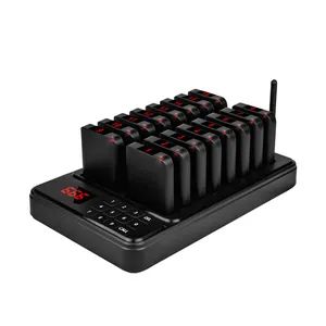 Catel CTP305 Wireless Paging System 16 Coaster Pagers Vibration Guest Buzzer for Restaurant - Beijing Dydcall Technology Co., Ltd - China