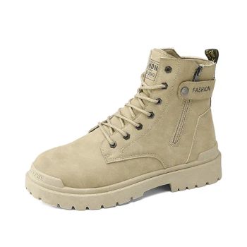 Men's Outdoor High Top Hiking Casual Boots Versatile Wear-Resistant Martin Boots - Quanzhou Binfeng Import & Export Co., Ltd. - China