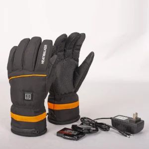 Electric Heating Ski Gloves with Rechargeable Battery Weight 300g Origin China Model NO. Q345 HS Code 85168000 Trademark - Jiangyin Senphus Electrical Material Co., Ltd. - China