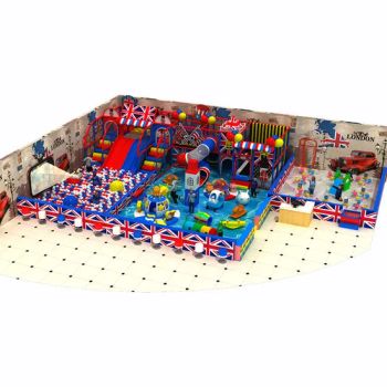 Indoor Climbing Frames Kids Structures Commercial Playground Equipment with Big Ball Pools - Wenzhou Huaguan Amusement Equipment Co., Ltd. - China