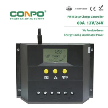 Cm6024z 60A, 12V/24V Auto., LCD, PWM Solar Charger Controller - Nanjing Conpo Power Tech. Co., Ltd. - China
