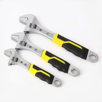 Adjustable Wrench with Rubber Handle Other Hand Tools - Nanjing Toutru Trading Co., Ltd. - China