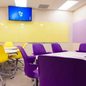 China Manufacture Dry Erase Magnetic Glass Interactive Whiteboard Glass for Office and School/Classroom/Smart Boards / Business Meeting with CE Certificate - Qingdao Tsing Glass Co., Ltd. - China