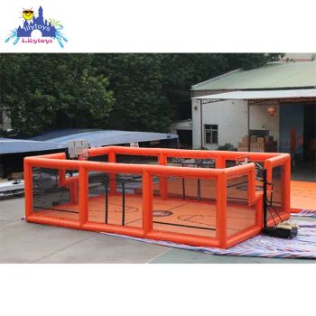 Lilytoys New Design Inflatable Basketball Game Interactive Sport Game 0.55PVC Kids Toys Adult Playground - Guangzhou Lily Toys Co., Ltd. - China