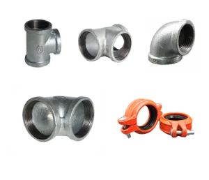 Galvanized Malleable Cast Iron Fittings Iron 90 Elbow Fittings Coupling Malleable Pipe Fittings - Ningbo Qianxiang Huiya International Trade Co., Ltd. - China