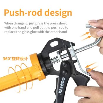 Wholesale Portable Silicone Sealant Gun Wireless Silicone Glue Gun Caulking Guns - Jinhua Monavisa Co., Ltd - China