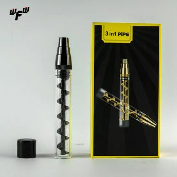 3in1 Tobacco Lighter Accessories Smoke Pipes for Dry Herbs Extraction - Shenzhen WFW Brand Management Co., Ltd. - China