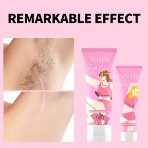 Wholesale Gentle Body Cream Non-Irritating Natural Tea Tree Mint Ingredients Hair Removal Cream Product - Guangzhou Sevich Biology Technology Co., Ltd. - China