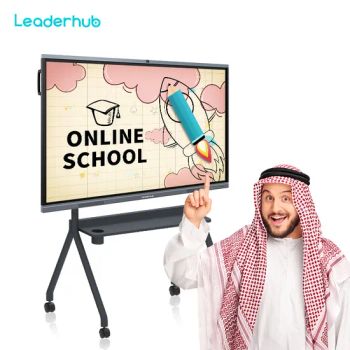 Teaching TV 65 Inch Class Rooms Kids Touch Screen Projector Other Boards Flat Panel Smart White Board Interactive Whiteboard - Shenzhen KEP Technology Co., Ltd. - China