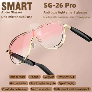 Music & Calls Smart Wearable Bluetooth Headset Smart Glasses - Shenzhen Yahao Glasses Manufacturing Co., Ltd - China
