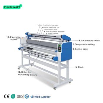 A1 Fully Automatic Low Temperature Pneumatic Laminating Machines - Zhengzhou All Print Digital Technology Co., Ltd. - China