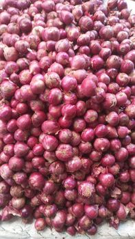 RED ONIONS Size 50 To 55 Mm/-piece Minimum Order Quantity One Container (15 To 20 Tonnes) Packing Quantity 40 To 50 Kg Mesh Bags Or As Per - TASKEEN COMMERCIAL CENTRE - India