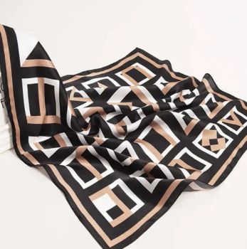 Scarves Women Printed Silk Satin Scarf for Ladies - Jurong Yuanfeng Industries Ltd. - China