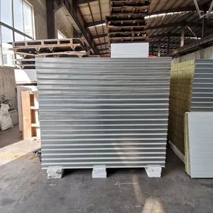 Sounds Insulation and Thermal Insulation Panels Rock Wool for Roofing Metal Sandwich Panels for Walls and Roofs - Yantai Asa Steel Building Co., Ltd - China