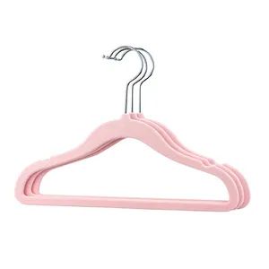 Children's Magic Pink Velvet Clothes Hanger, Storage Household Hanger - YIWU SHIYONG Trading Co., Ltd. - China