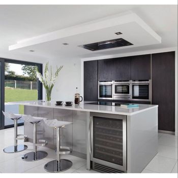 Wooden Straight Modular Kitchen Material Wooden Kitchen Shape Straight Counter Top Height Up to 3 Feet Price Range Rs - Surekha Enterprises - India