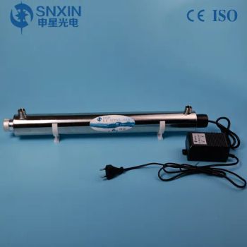 12W 1gpm 228L/H UV Water Sterilizer 304ss 316 Water Purifier for RO Water System - Jiangsu Shenxing Photoelectricity Medical Apparatus Co., Ltd. - China