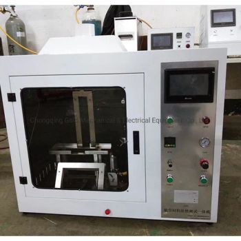 Aviation Parts Burning Testing Equipment China Manufacture Weight 70kg Manual Provide Trademark GOLD HS Code 9031809090 Model NO. - Chongqing Gold Mechanical & Electrical Equipment Co., Ltd. - China