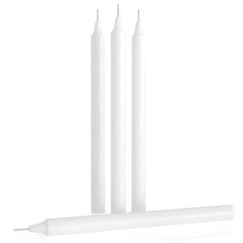 Plain white candle Household Daily Candles Various Sizes Practical Home Lighting Candles for Indoor Decor and Daily - TRADECENTRIC LLC - United States