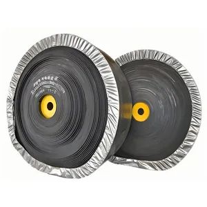 Fire Retardant High Strength Steel Cord Rubber Conveyor Belt for Aggregates - LAIZHOU LONGFA RUBBER CO., LTD - China