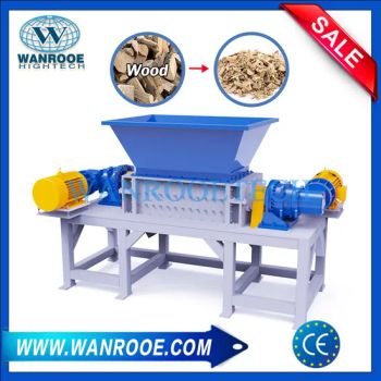 Double Shaft Waste Cardboard Paper Tire Rubber Metal Scrap Wood Lump Barrels Drums Pipe and Plastic Shredder for Recycling Machine - Wanrooe Machinery Co., Ltd. - China