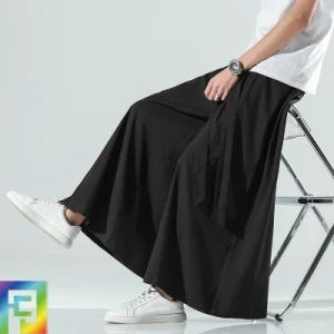 Loose Ice Silk Casual Pants Boys Hip Hop Sports Bell-Bottoms - Guangzhou Sunshiny Co., Ltd. - China